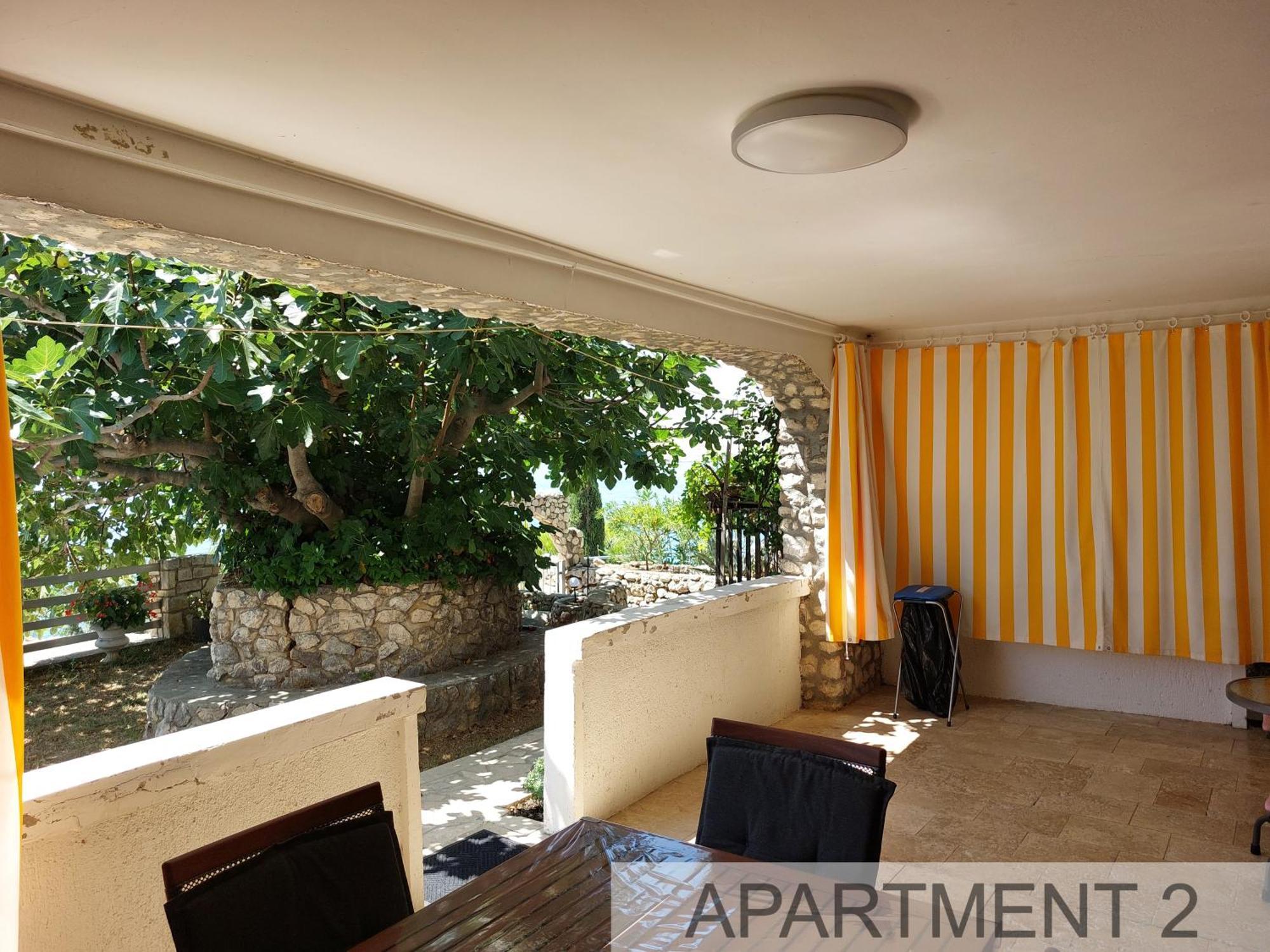 Apartmani Denis Stara Baška Kültér fotó