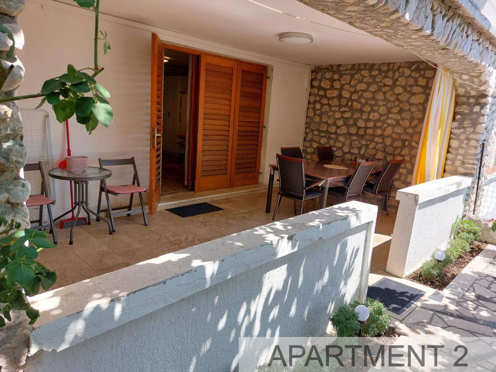 Apartmani Denis Stara Baška Kültér fotó